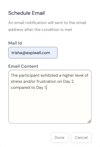email for formula scoring
