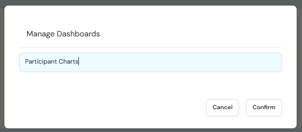 setting up new dashboard