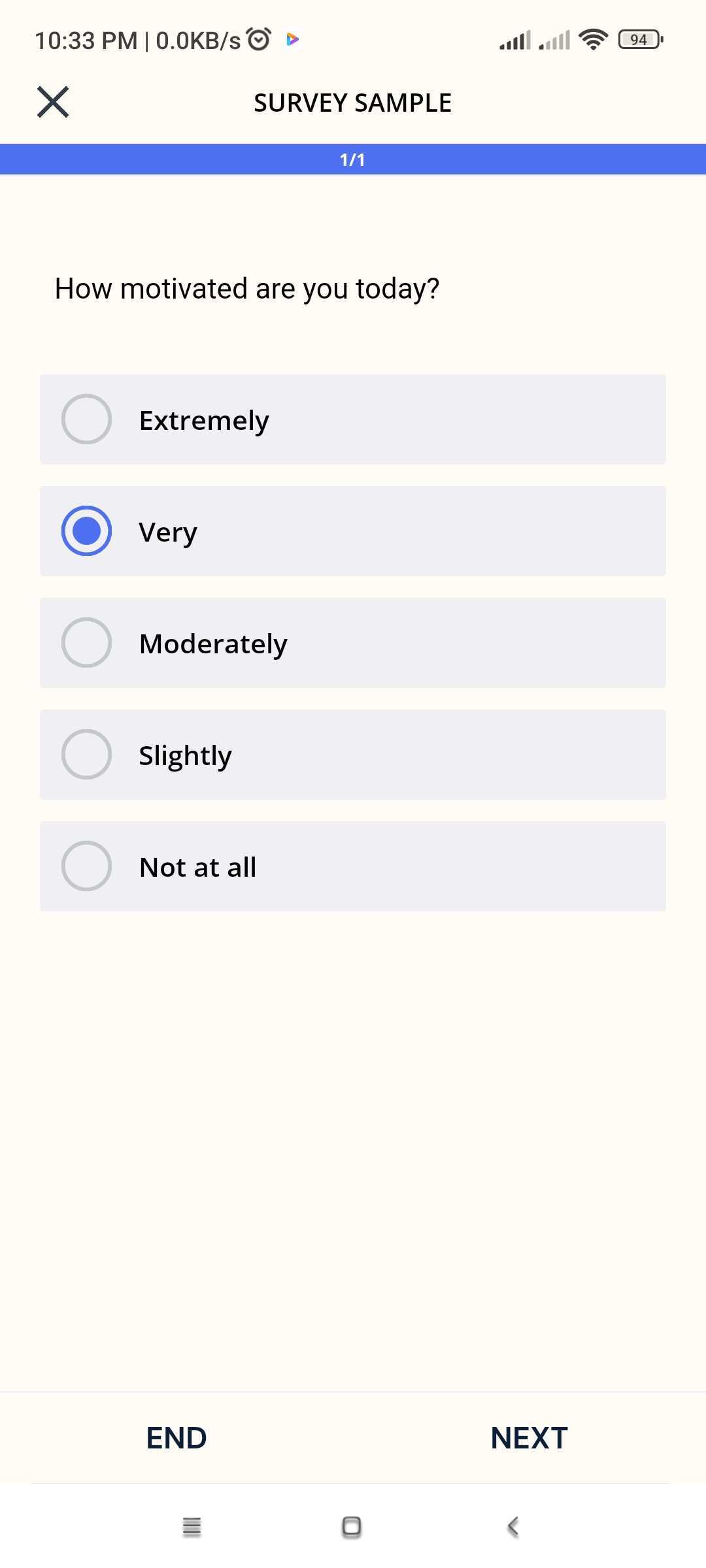 Sample Survey