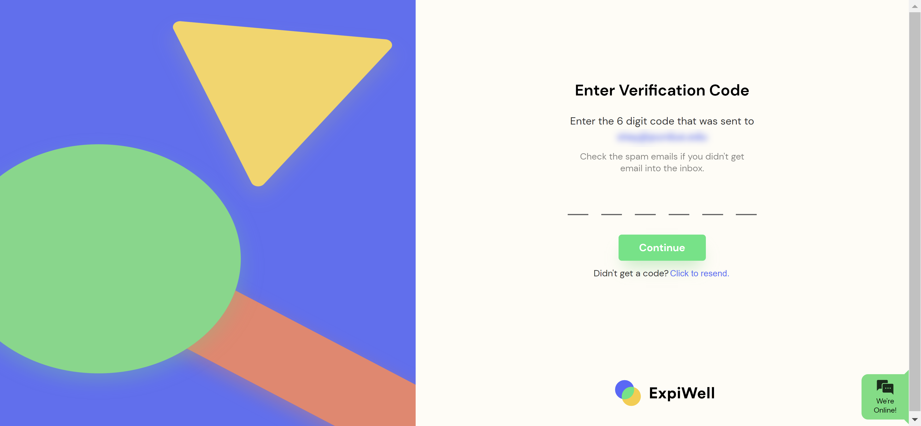 Enter Verification Code