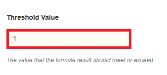 threshold value - multiple occasions