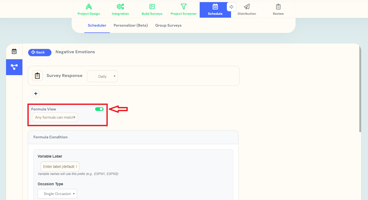 add formula condition