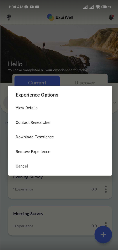 Experience Options 